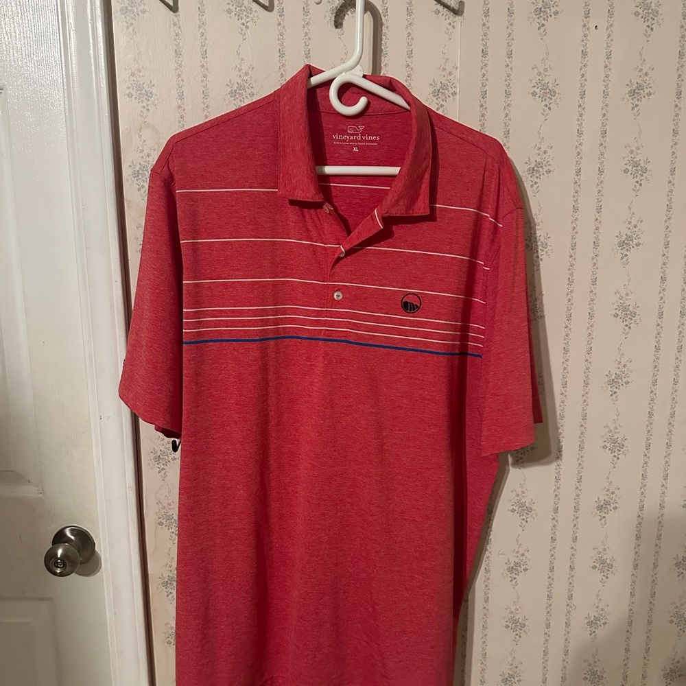 Vineyard Vines Red Polo Shirt for Men